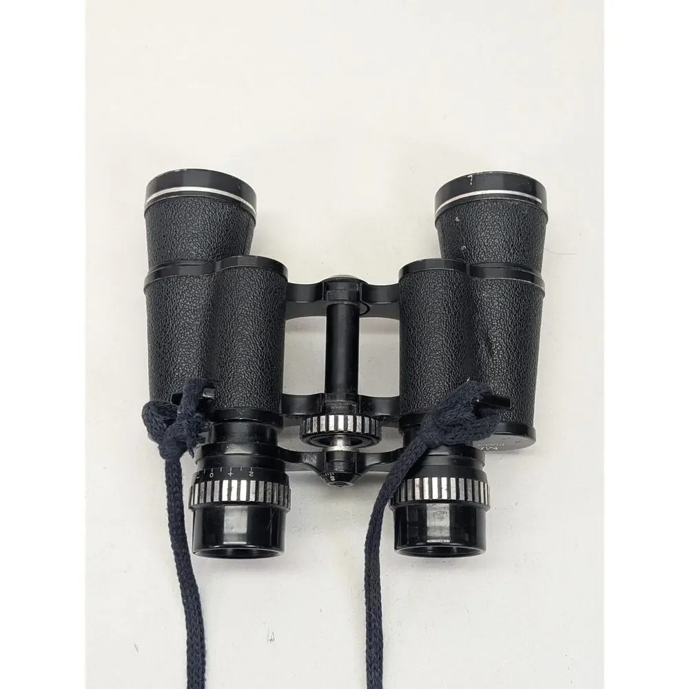 Vintage Mason 7x35 Binoculars Fully Coated Optics Black 393ft at 1000yds‎ Strap